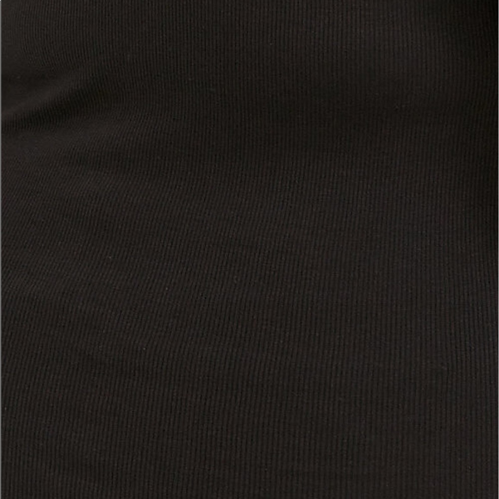 Nwt Torrid black Strappy rib Vneck Top - Picture 4 of 6